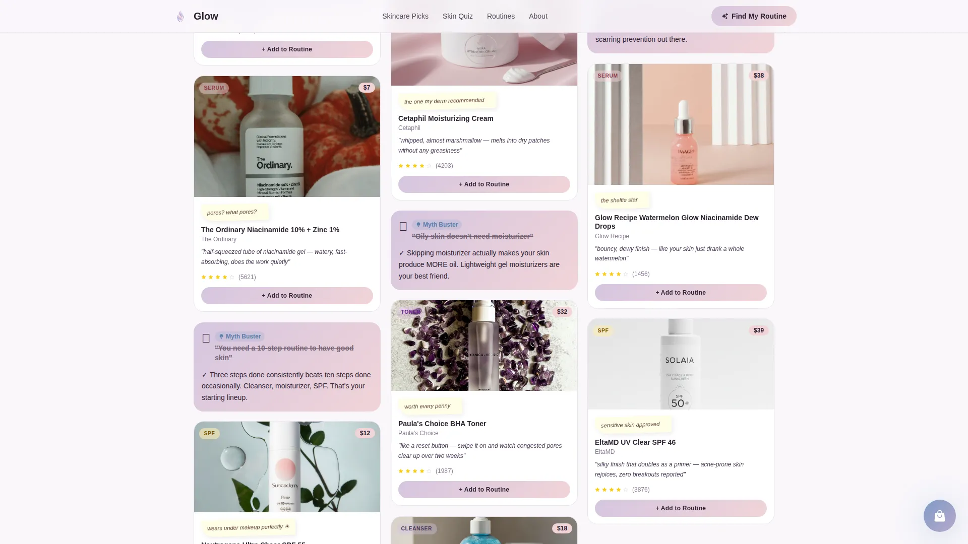 Holistic Wellness Skincare | Free Website Template | Rocket