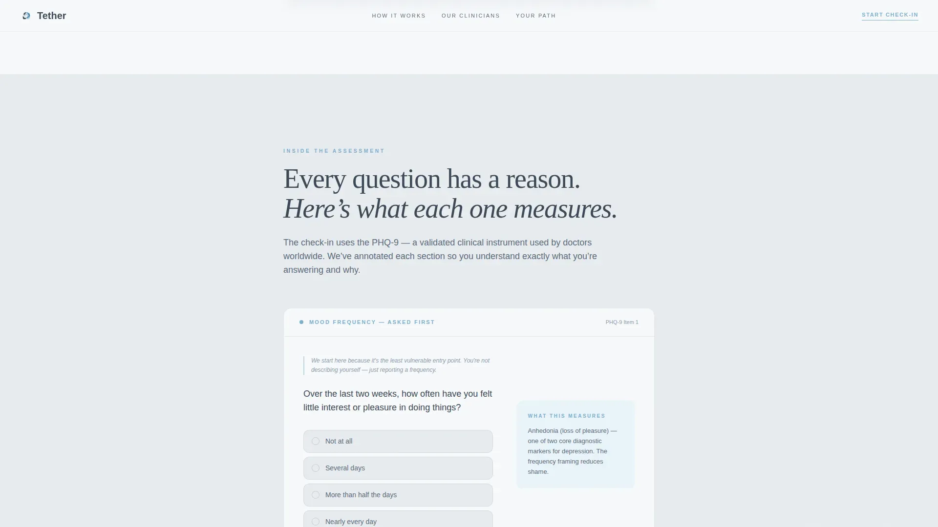 Depression Telehealth Landing Page Template