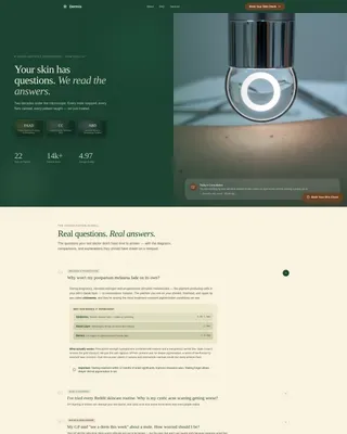Dermatologist Appointment Booking Landing Page