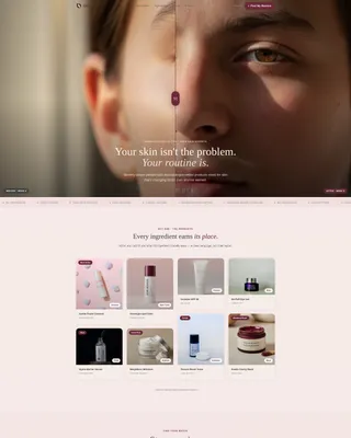 Radiant Teenskin | Free Website Template | Rocket