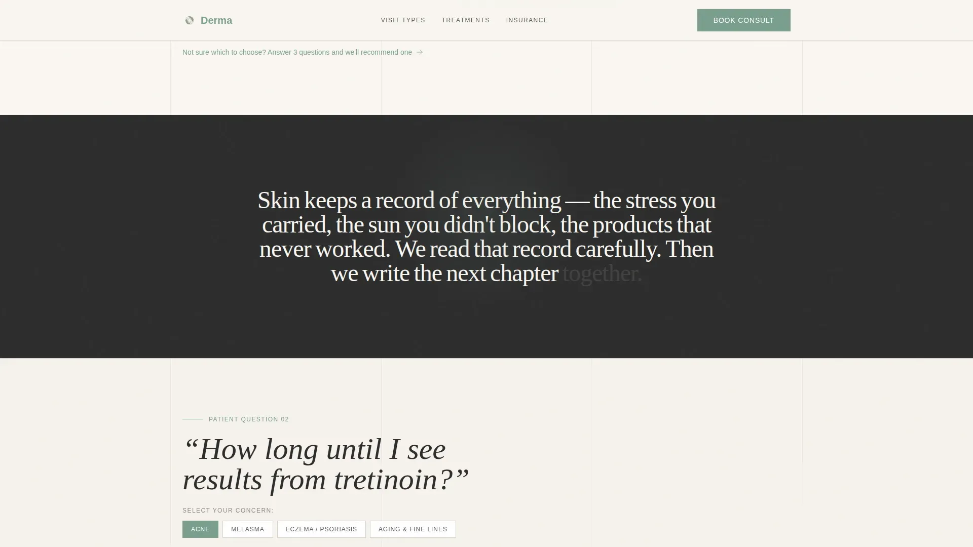 Patient Portal Landing Page Template