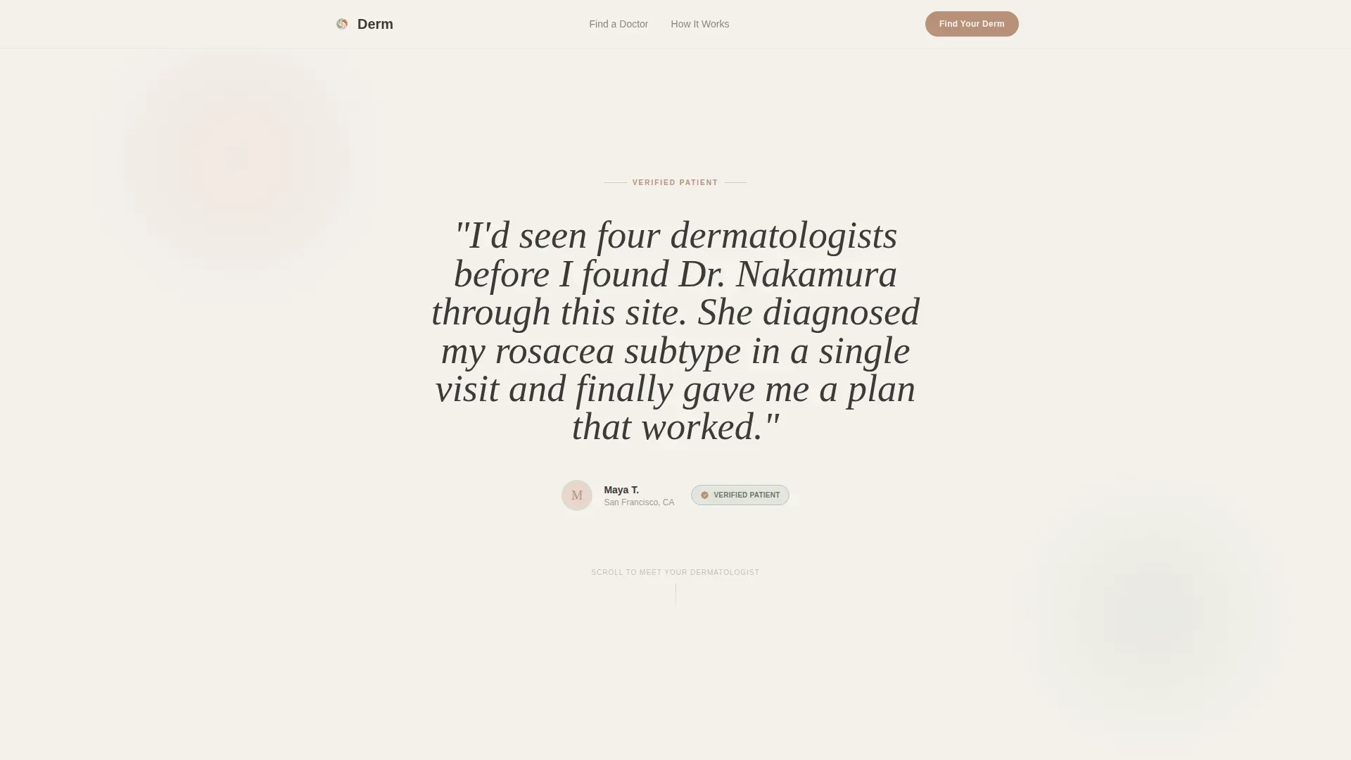 Provider Directory Landing Page Template