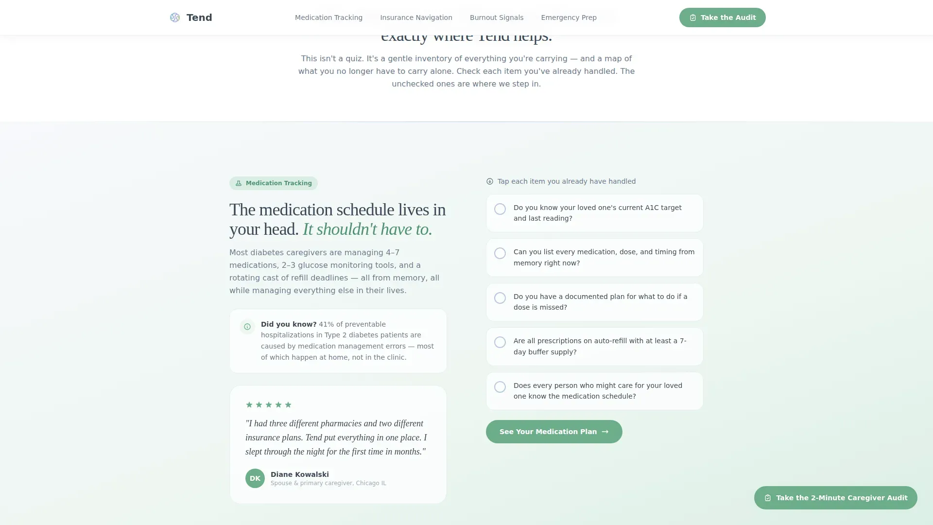 Diabetes Care Professional Website Template