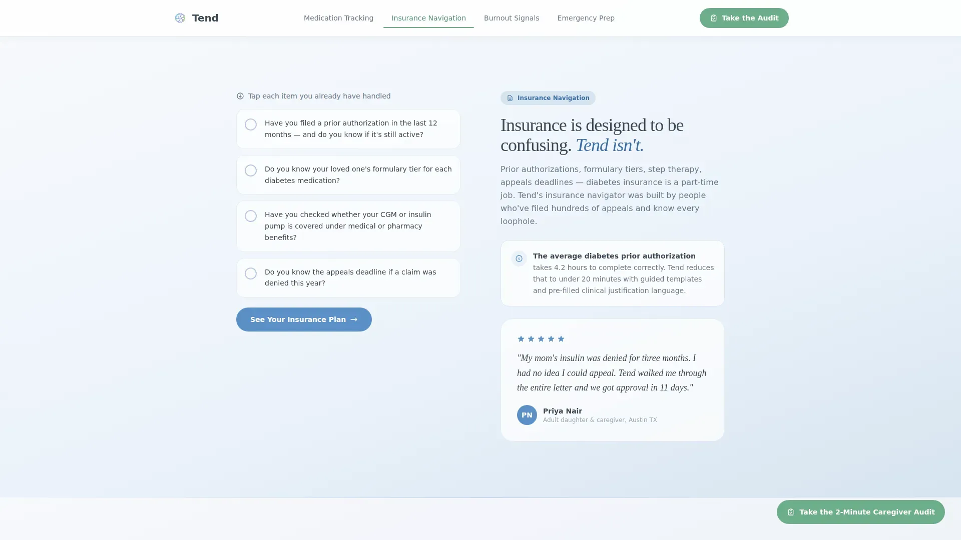Diabetes Care Professional Website Template