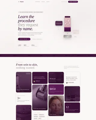 Luxe PRP Training Academy Landing Page Template