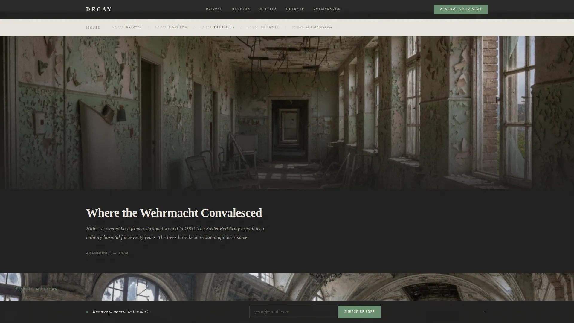 Photography Blog Pre-Launch Website Template