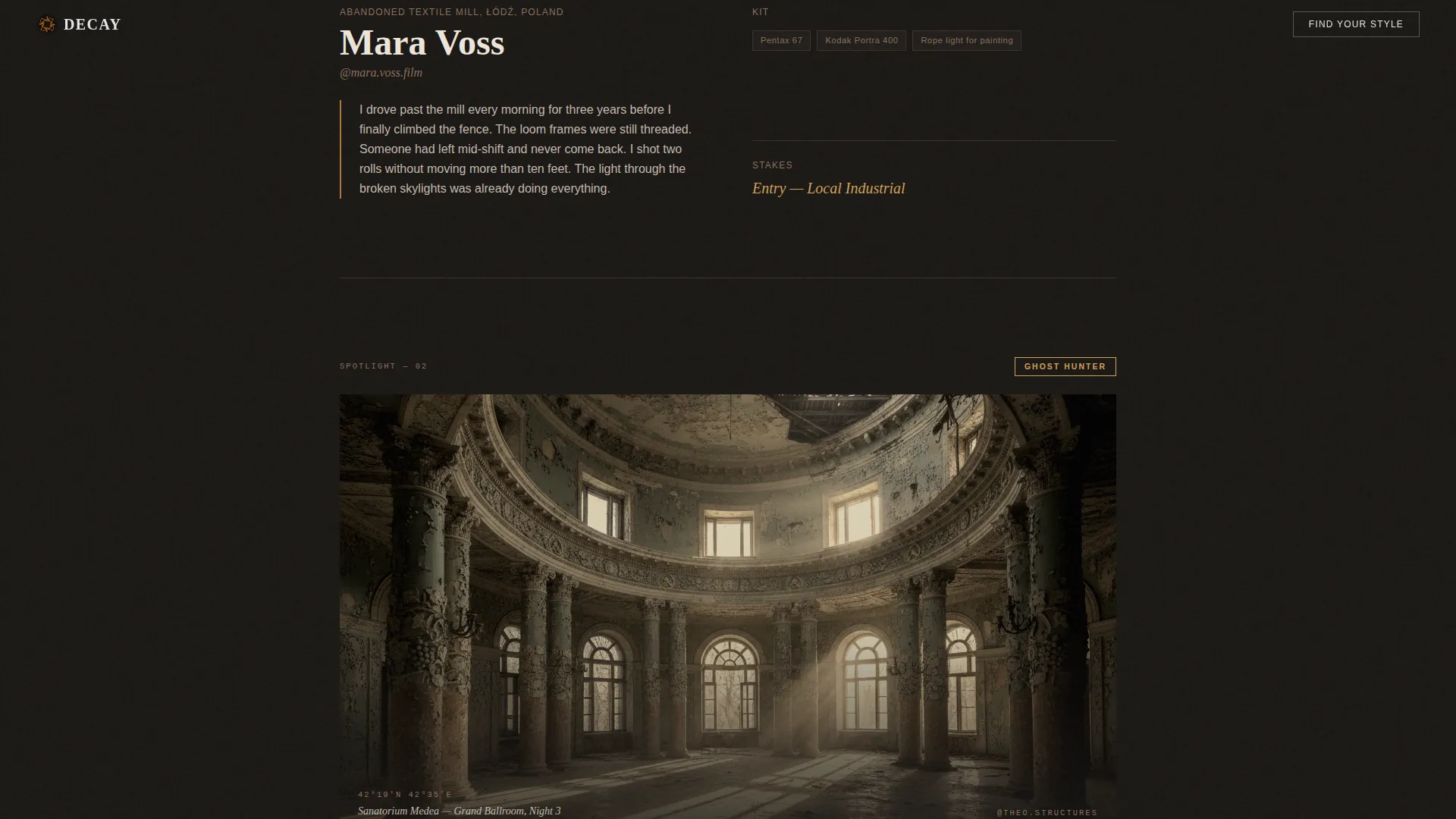 Photography Blog Advanced Professional Website Template