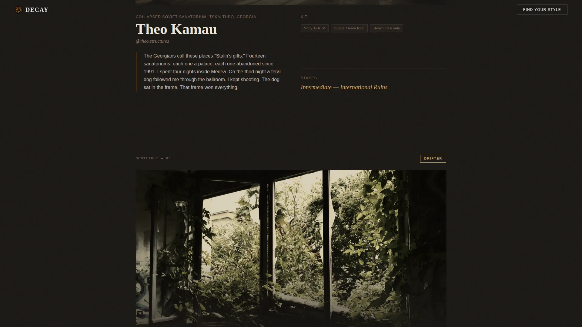Photography Blog Advanced Professional Website Template