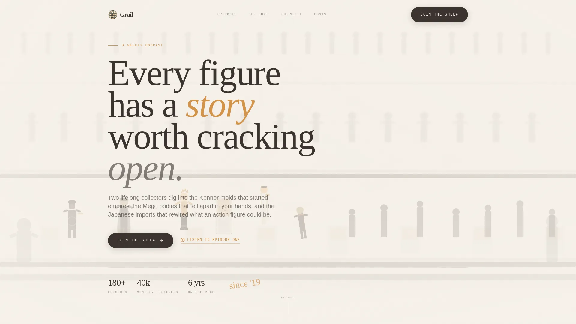 Nostalgic Podcast | Free Website Template | Rocket