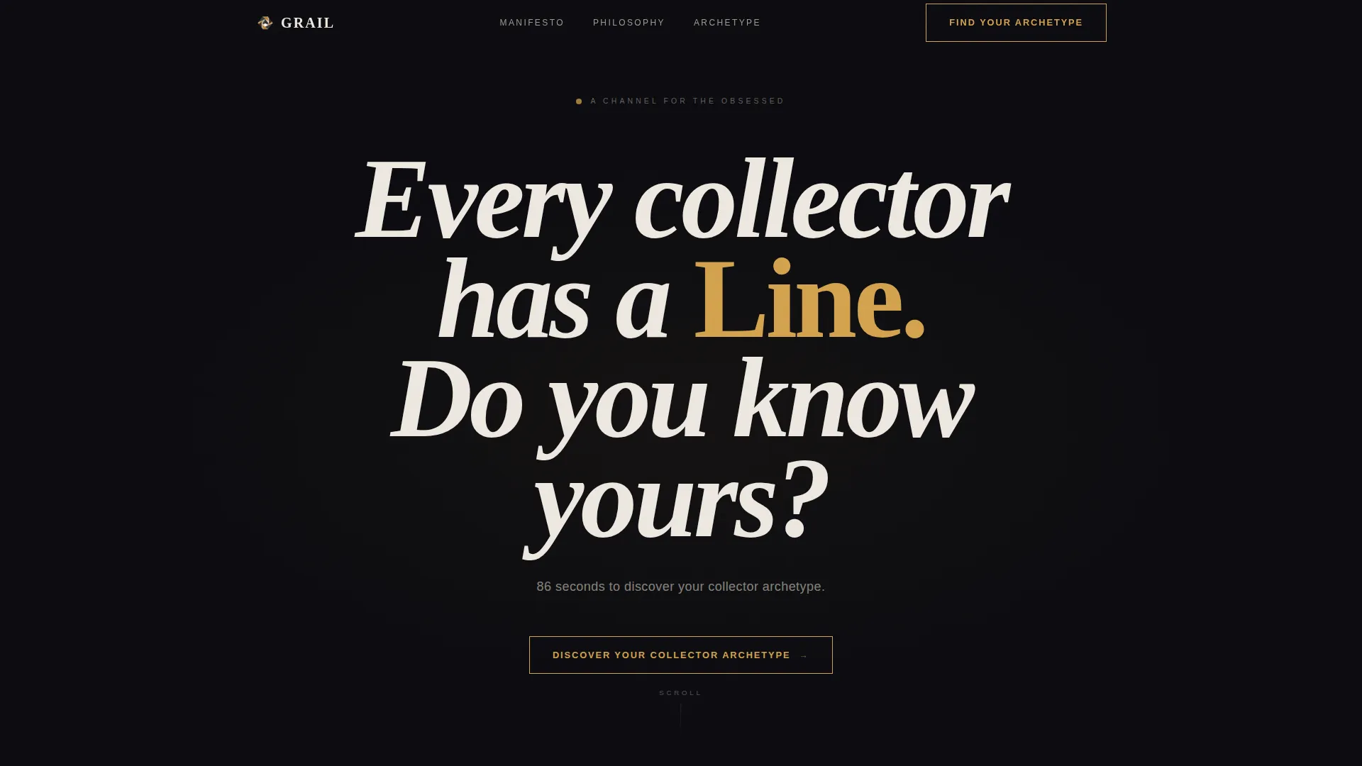 Obsessive Collector Marketplace | Free Website Template | Rocket