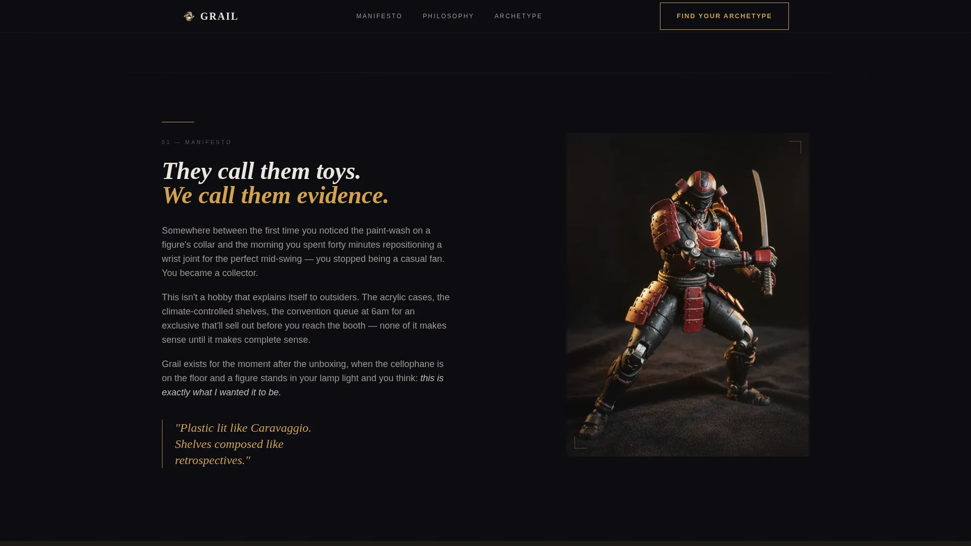 Obsessive Collector Marketplace | Free Website Template | Rocket