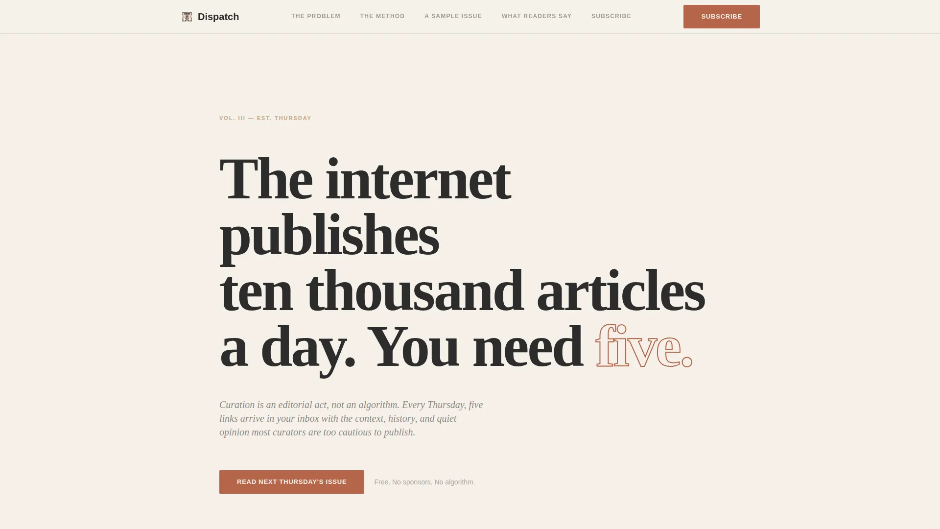 Agency & Freelance Newsletter Blog Website Template