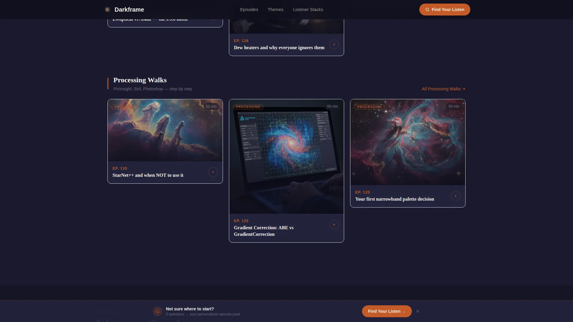 Immersive Astrophotography | Free Website Template | Rocket