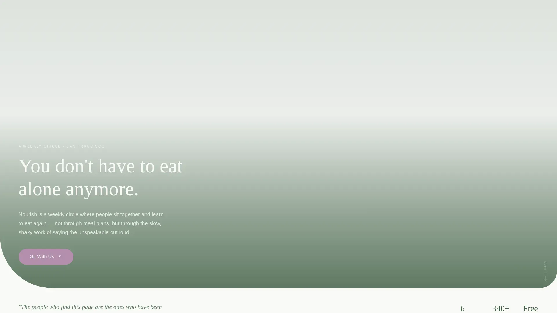 Specialist Eating Disorder Care Reviews & Social Proof Website Template