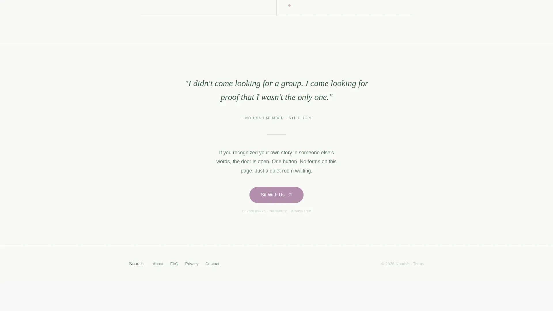 Specialist Eating Disorder Care Reviews & Social Proof Website Template