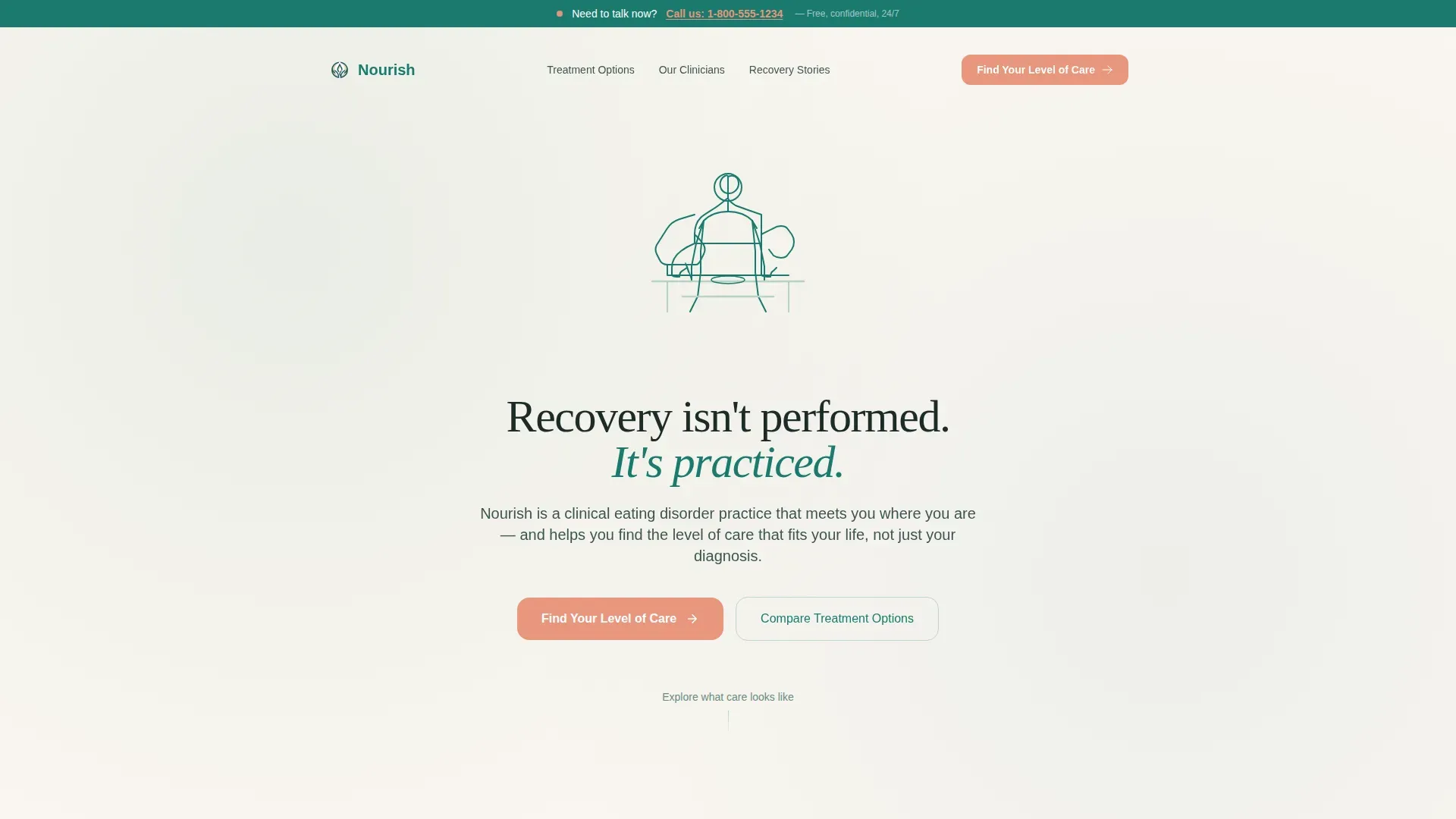 Mental Health & Psychiatry Specialist Booking Website Template