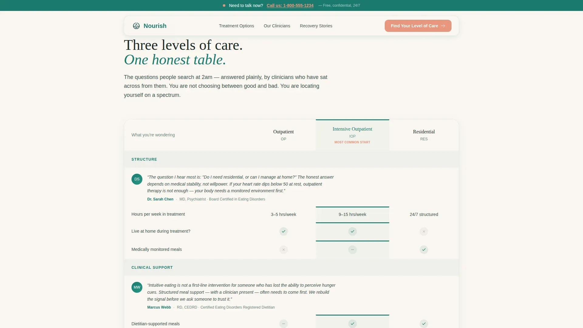Mental Health & Psychiatry Specialist Booking Website Template
