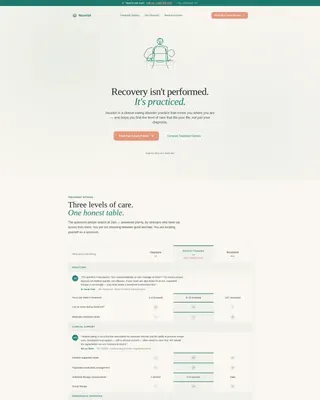 Mental Health & Psychiatry Specialist Booking Website Template