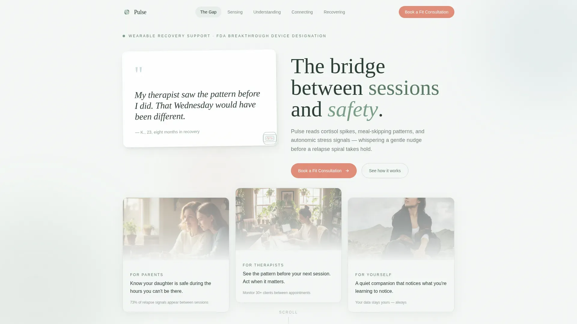 Complete Eating Disorder Care Appointment Booking Website Template