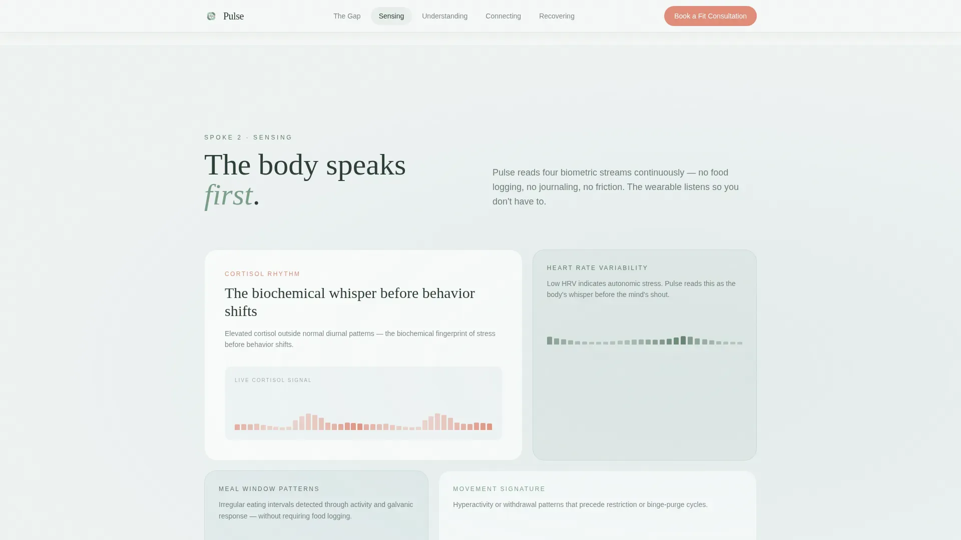 Complete Eating Disorder Care Appointment Booking Website Template