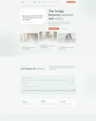 Complete Eating Disorder Care Appointment Booking Website Template
