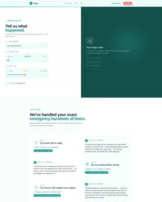 Local Emergency Dentist Appointment Booking Website Template