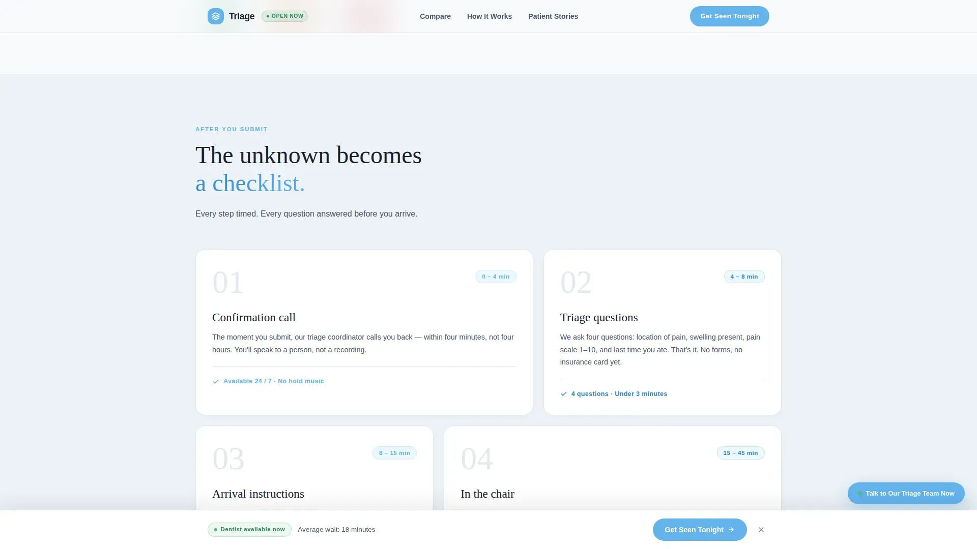 Emergency Dentist Booking Website Template