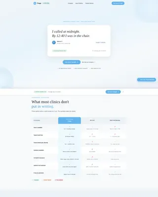 Emergency Dentist Booking Website Template