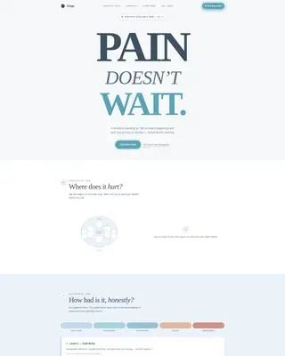 Emergency Dentist Specialist Booking Website Template