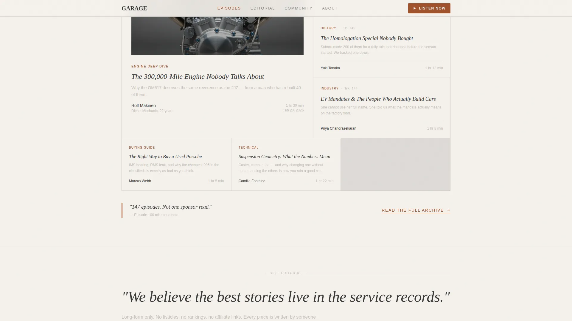 Automotive Blog & Media Blog Website Template