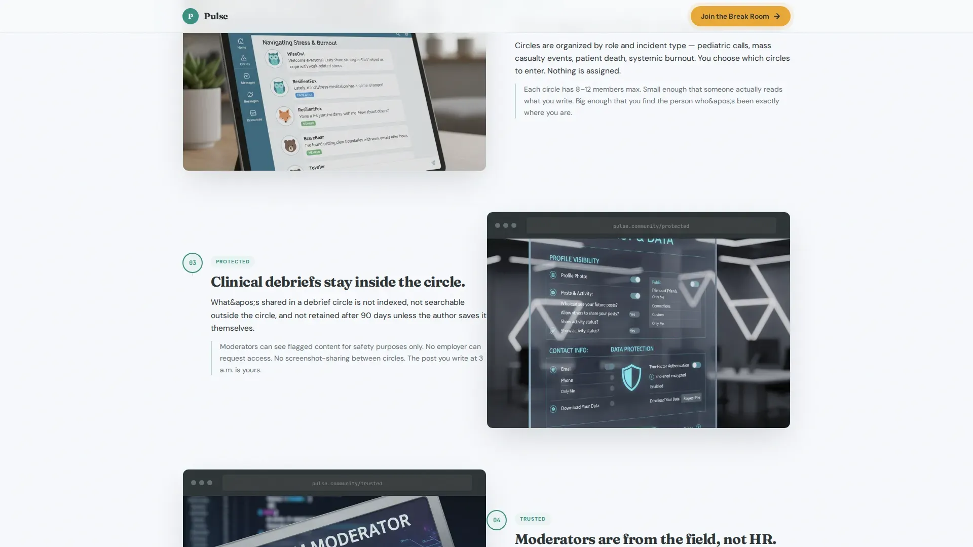 Specialist Emergency Medicine Reviews & Social Proof Website Template