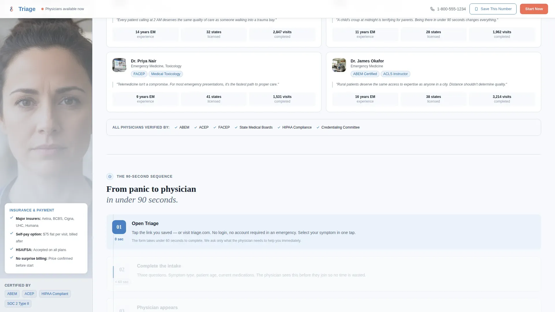 Emergency Medicine Reviews Website Template