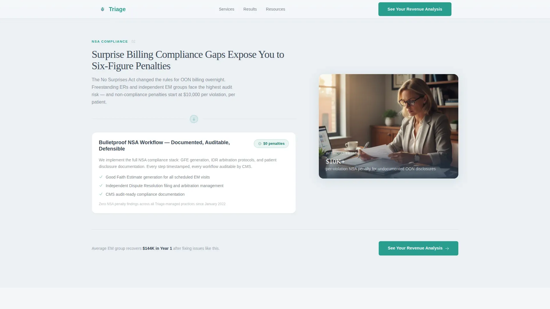 Emergency Physician Privacy Policy Website Template