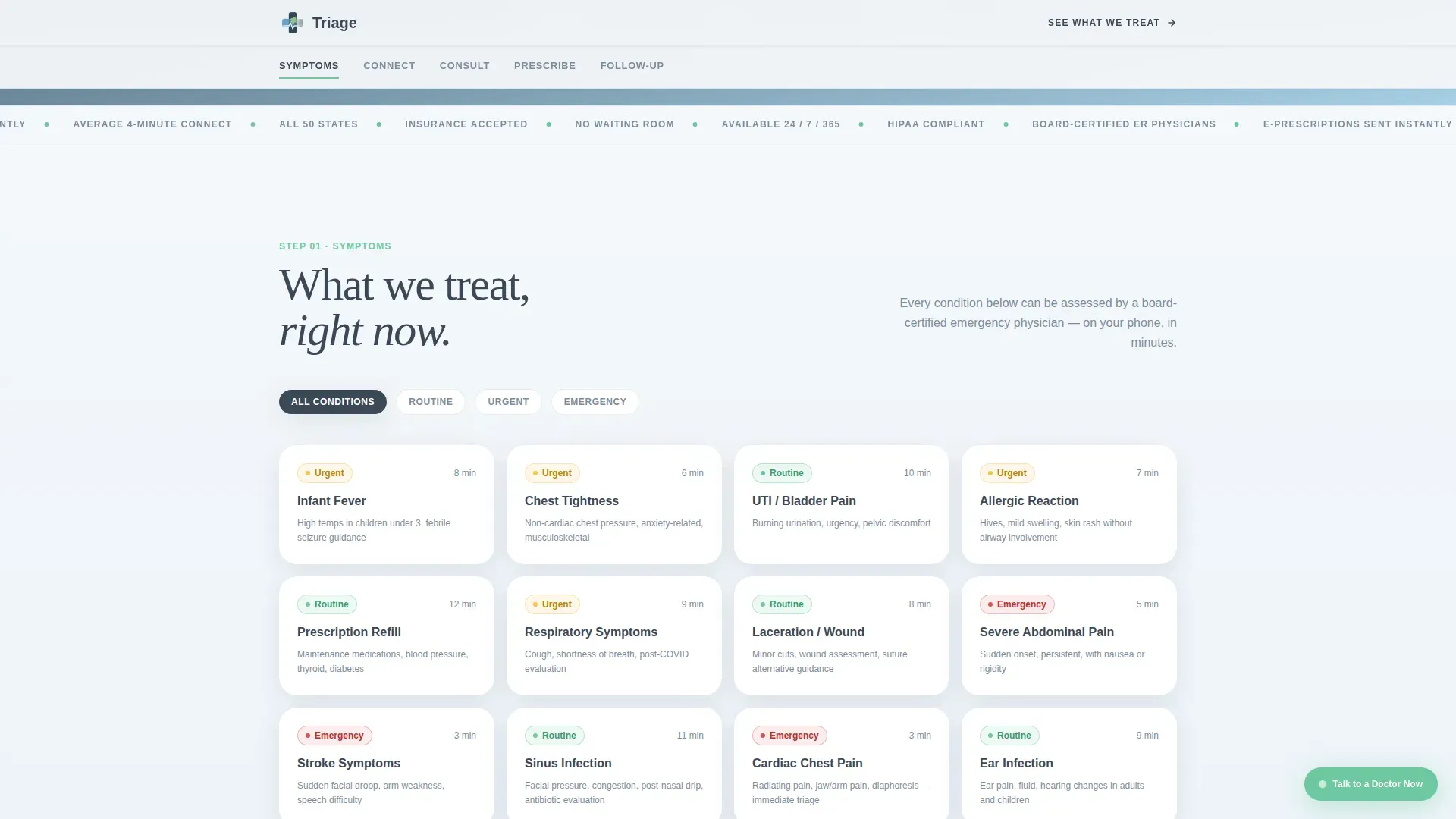Emergency Physician Professional Website Template