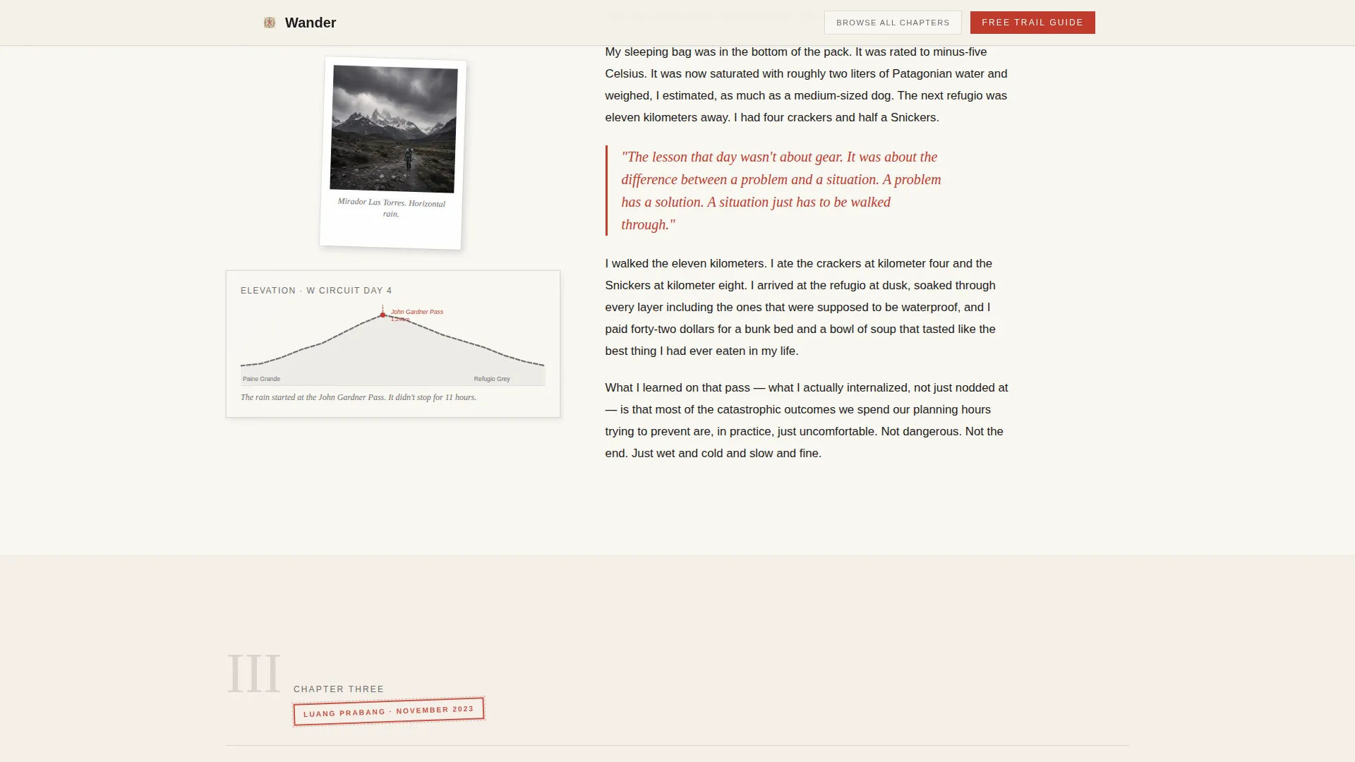 Travel Blog Professional Website Template