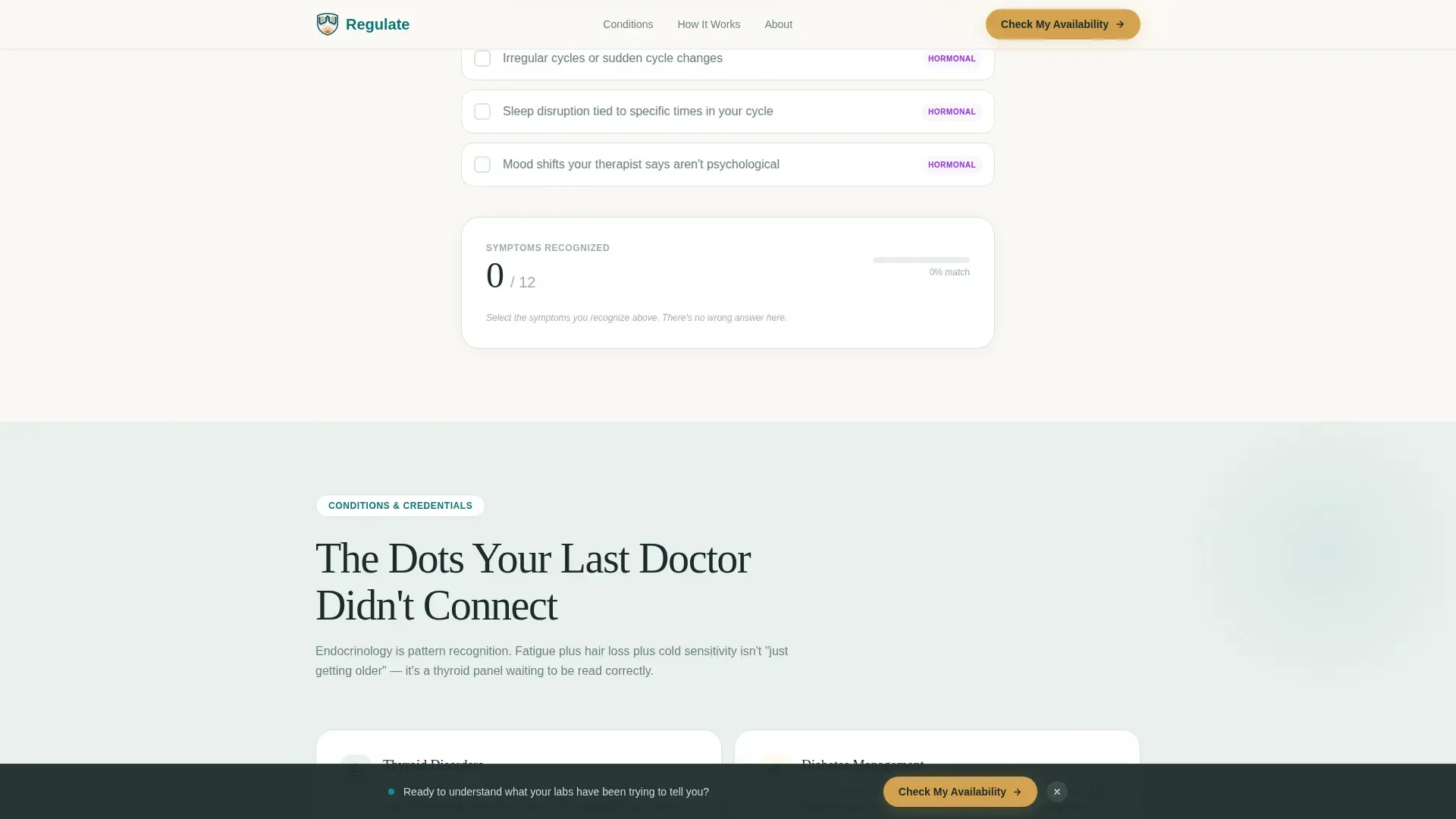 Endocrinologist Advanced Booking Website Template