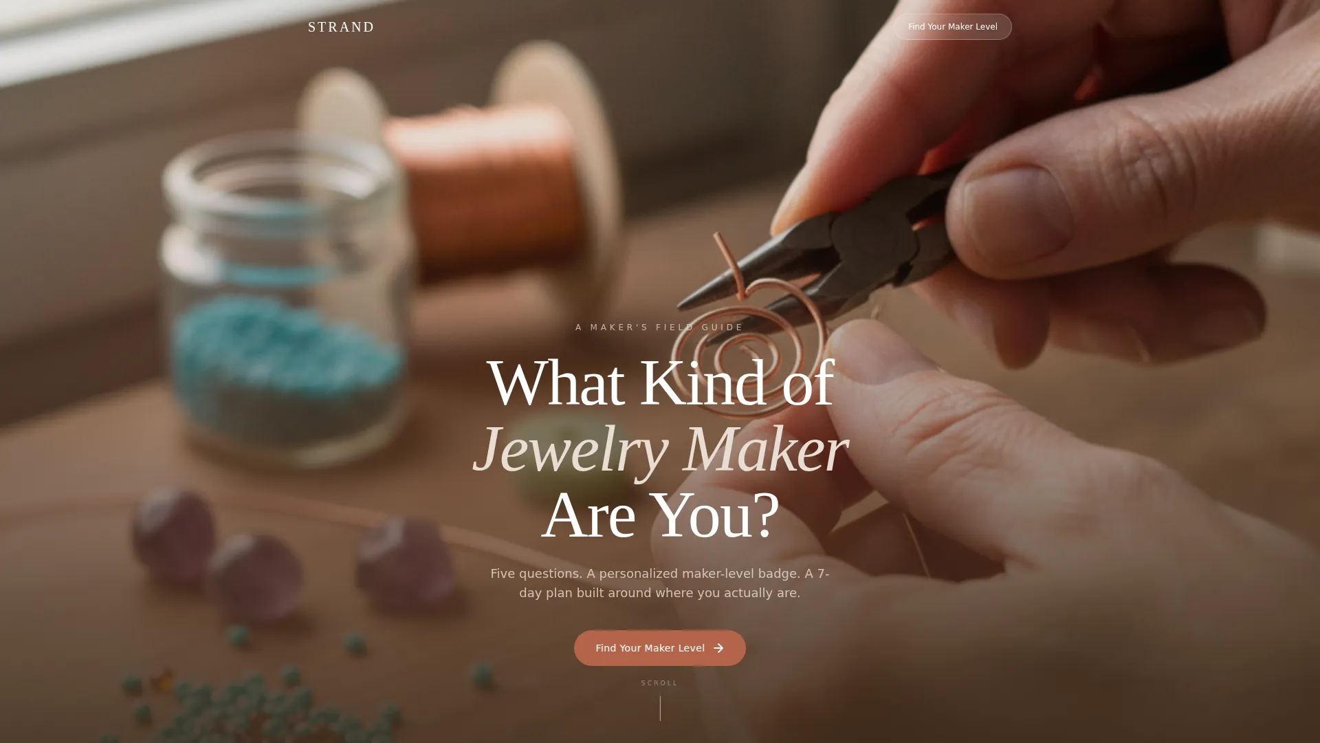Artisan Jewelry | Free Website Template | Rocket