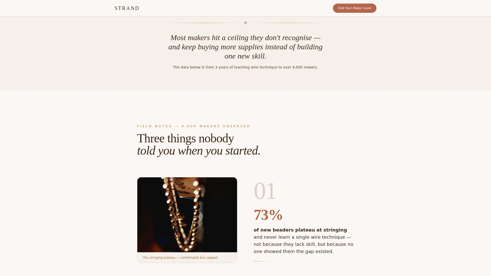 Artisan Jewelry | Free Website Template | Rocket