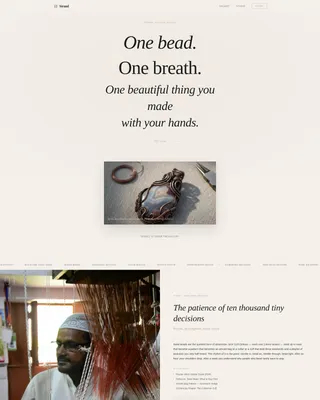 Elegant Jewelrymaking | Free Website Template | Rocket