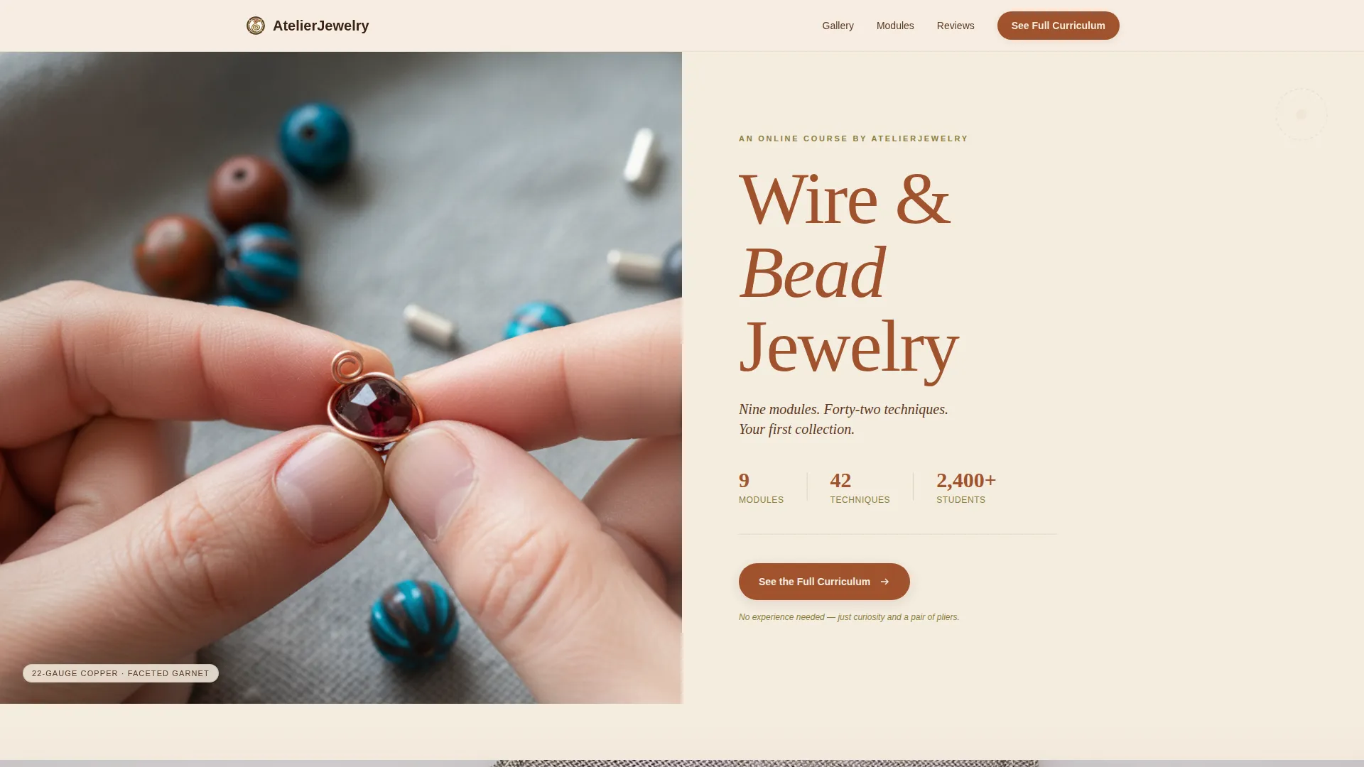 Bespoke Accessory Design | Free Website Template | Rocket