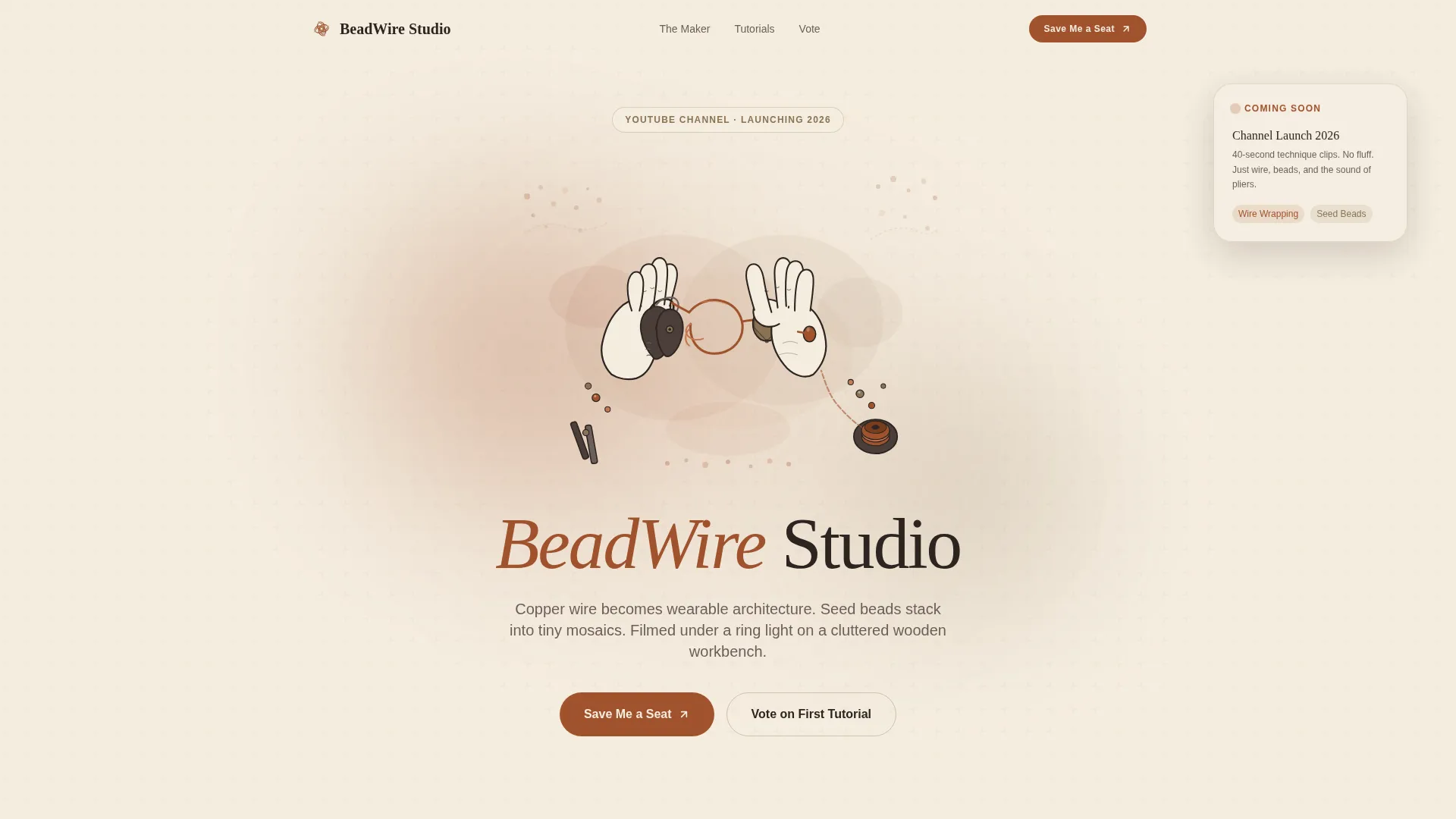 Artisan Jewelry | Free Website Template | Rocket