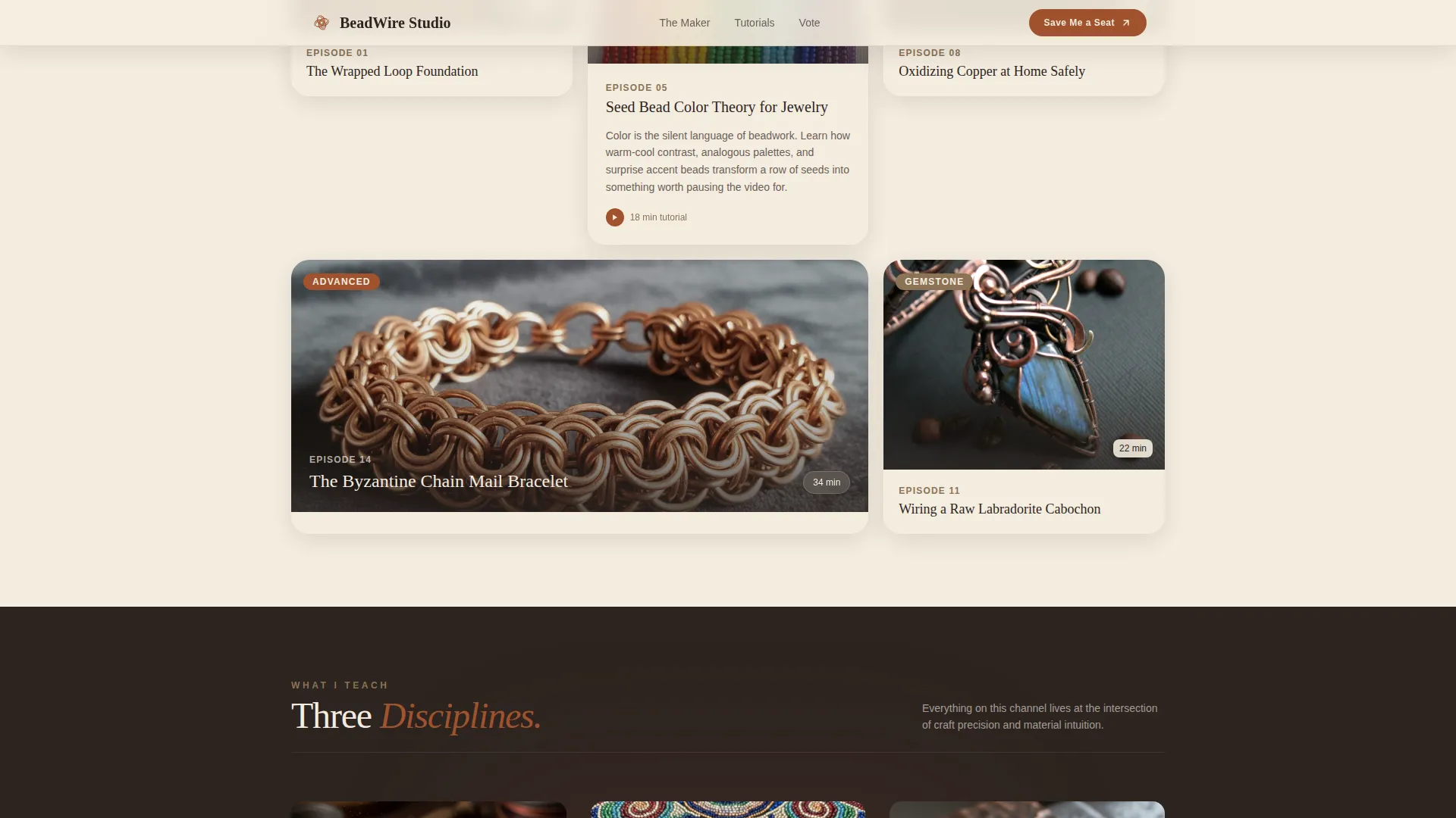 Artisan Jewelry | Free Website Template | Rocket