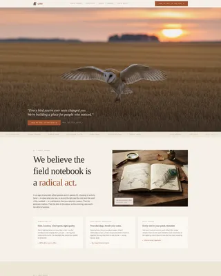 Hobby & Passion Content Pre-Launch Website Template