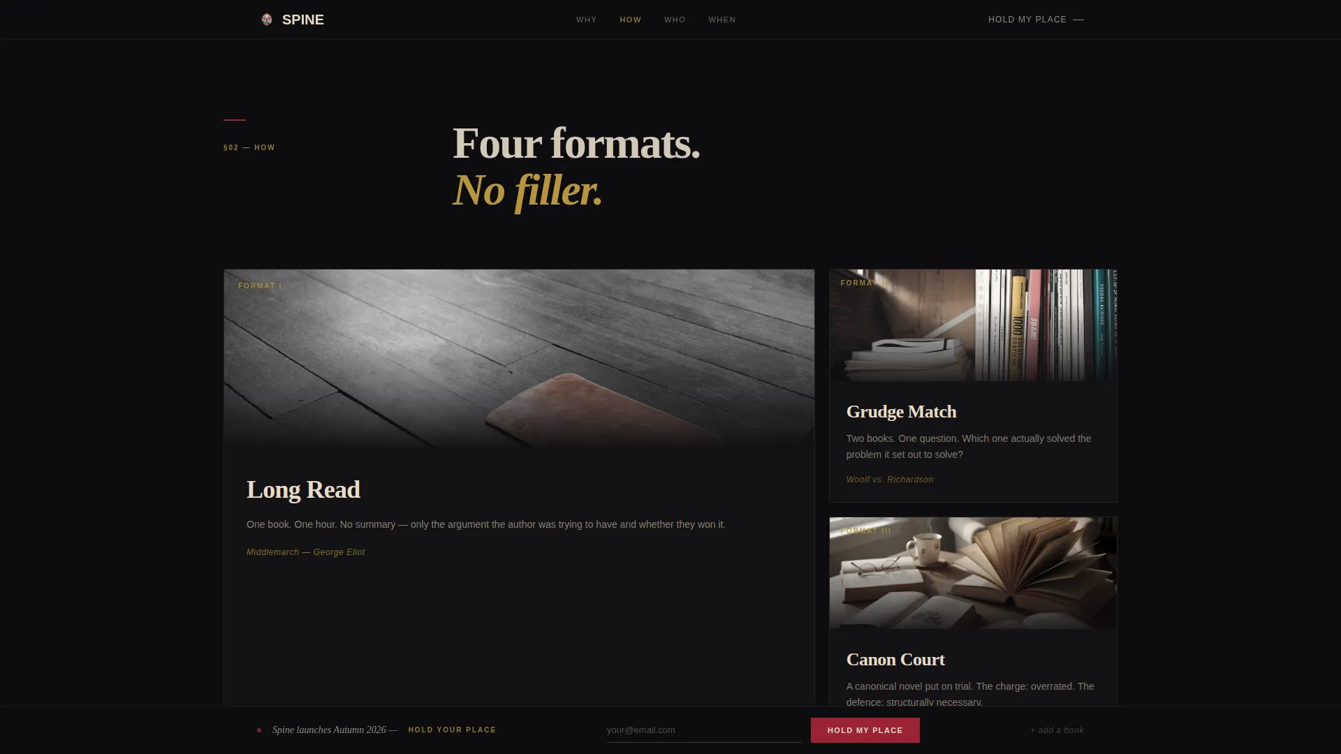 Book Reviews & Literary Criticism Content Complete Booking Website Template