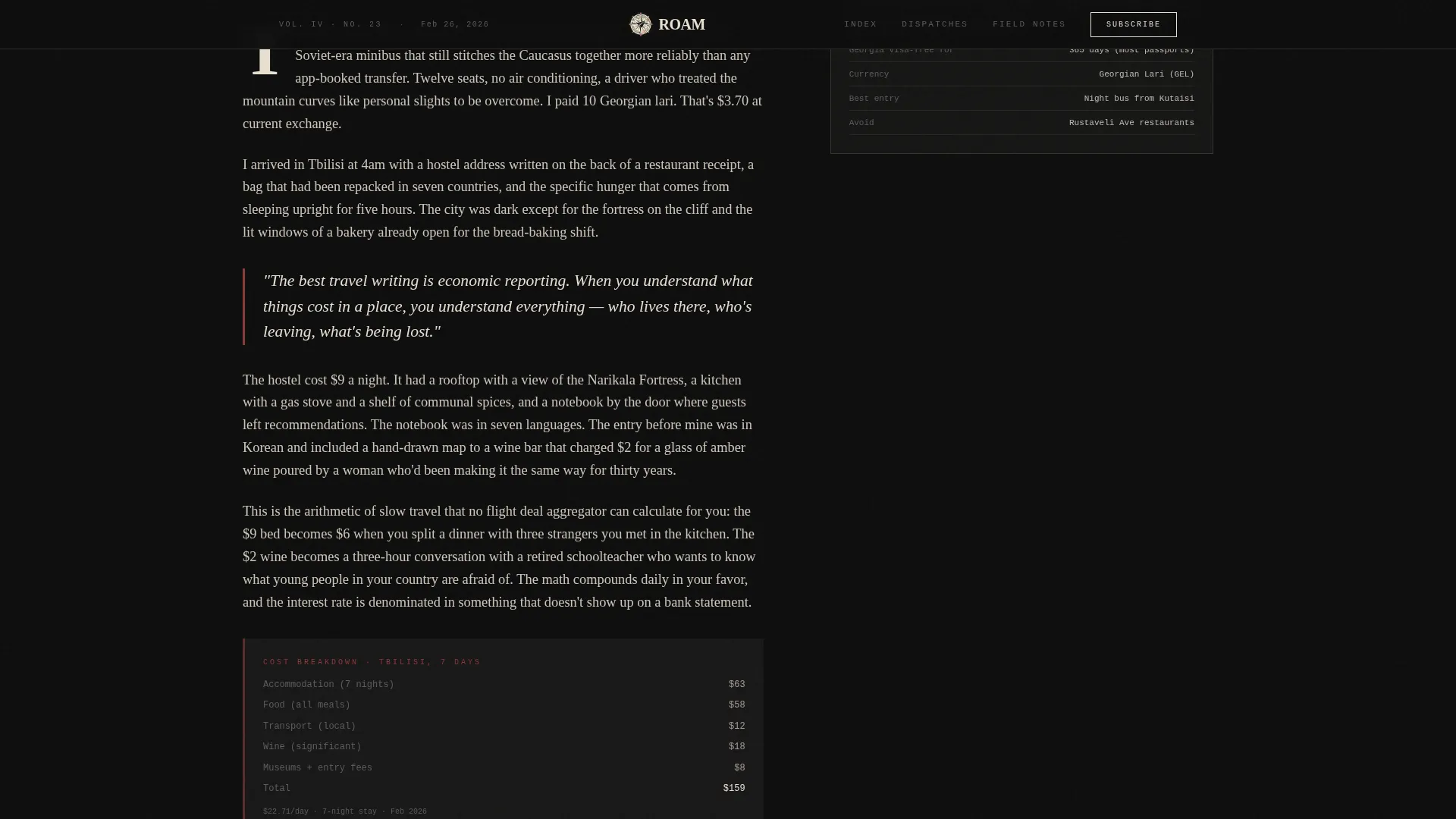 Travel Blog Blog Website Template