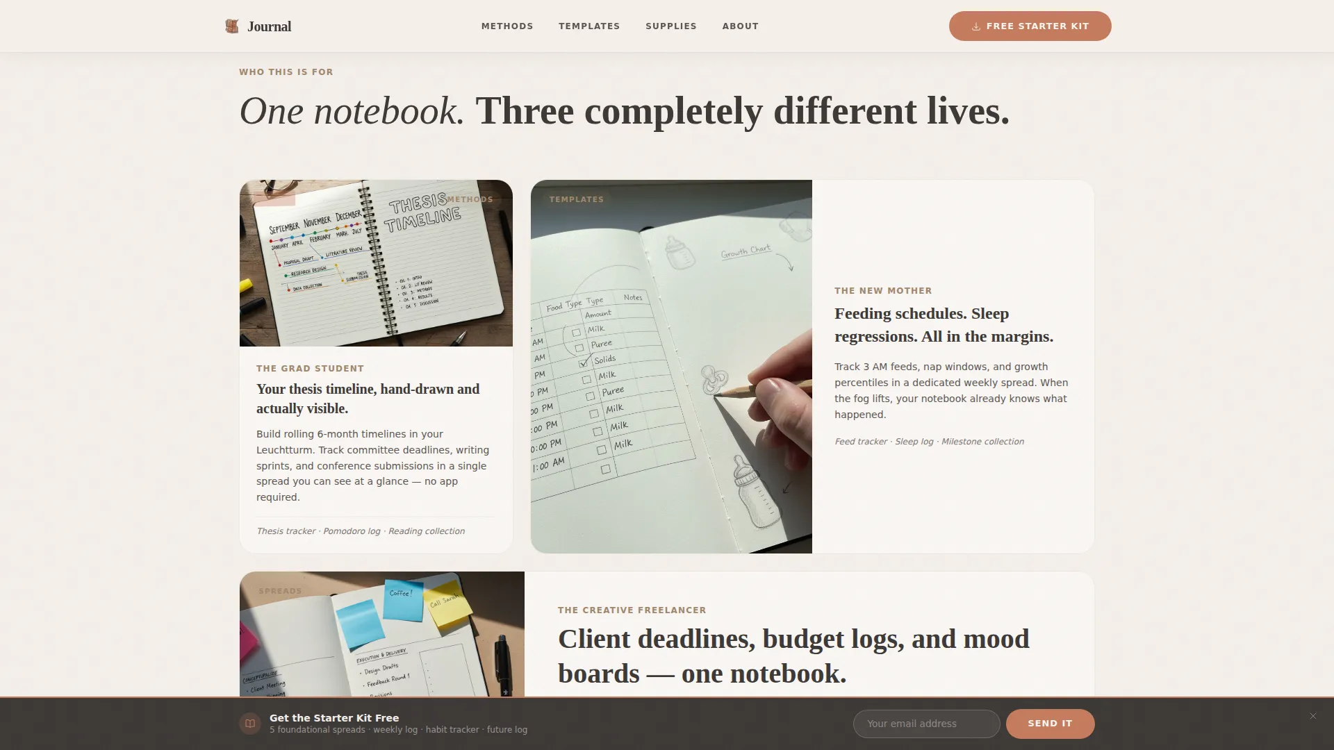 Craft & Hobby Blog Specialist Blog Website Template