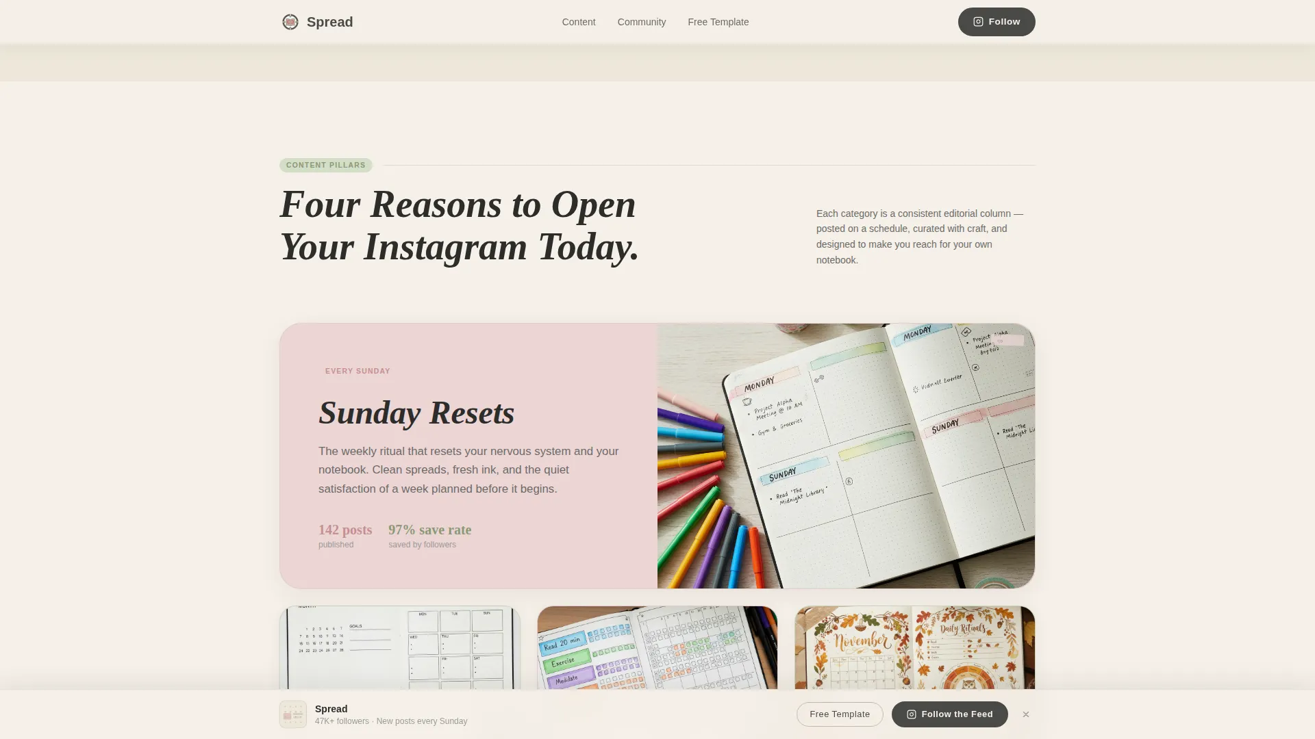 Craft & Hobby Blog Blog Website Template