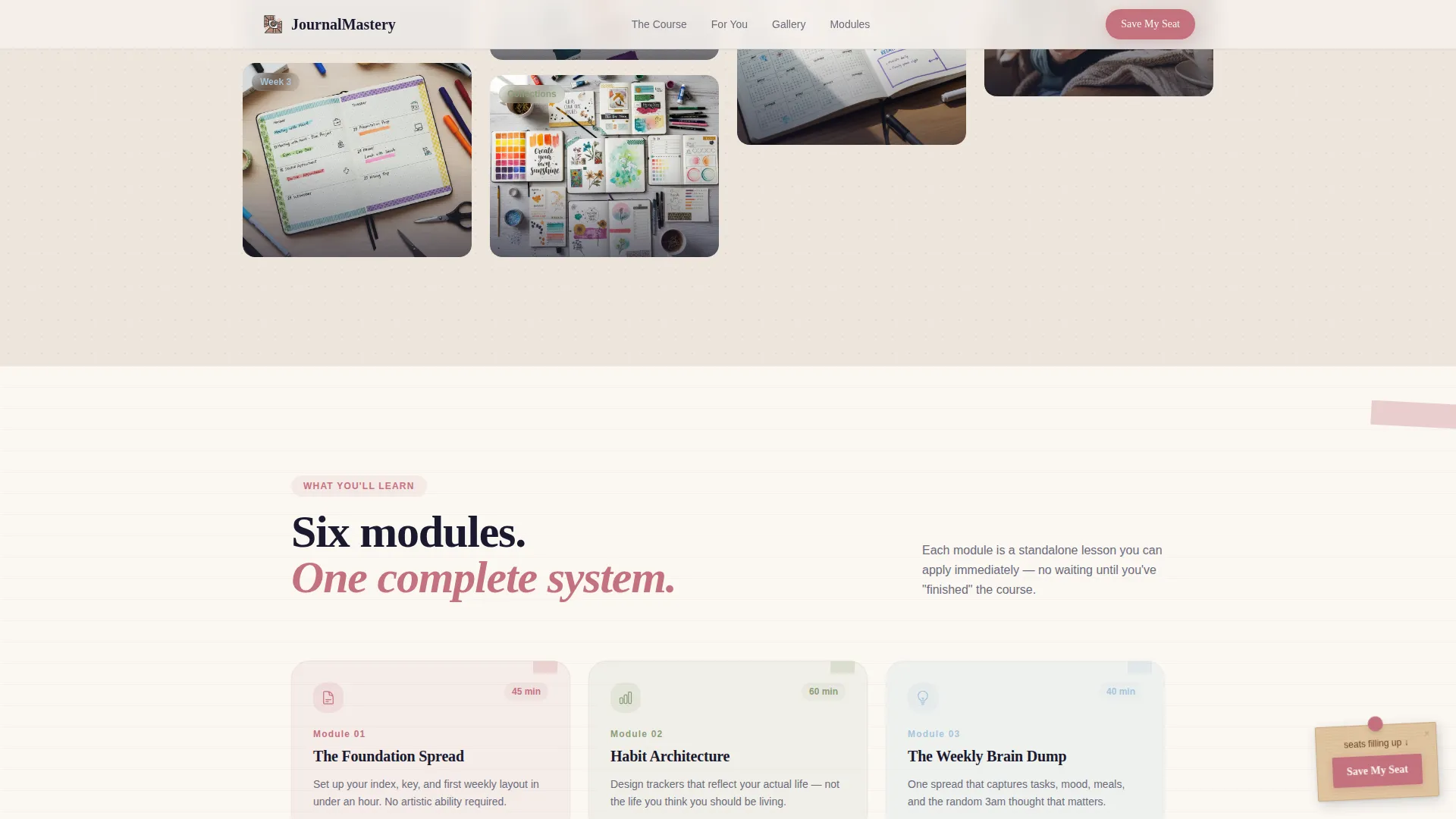 Craft & Hobby Blog Pre-Launch Website Template
