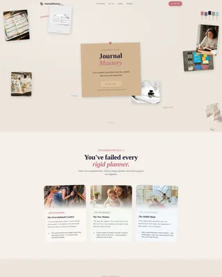 Craft & Hobby Blog Pre-Launch Website Template