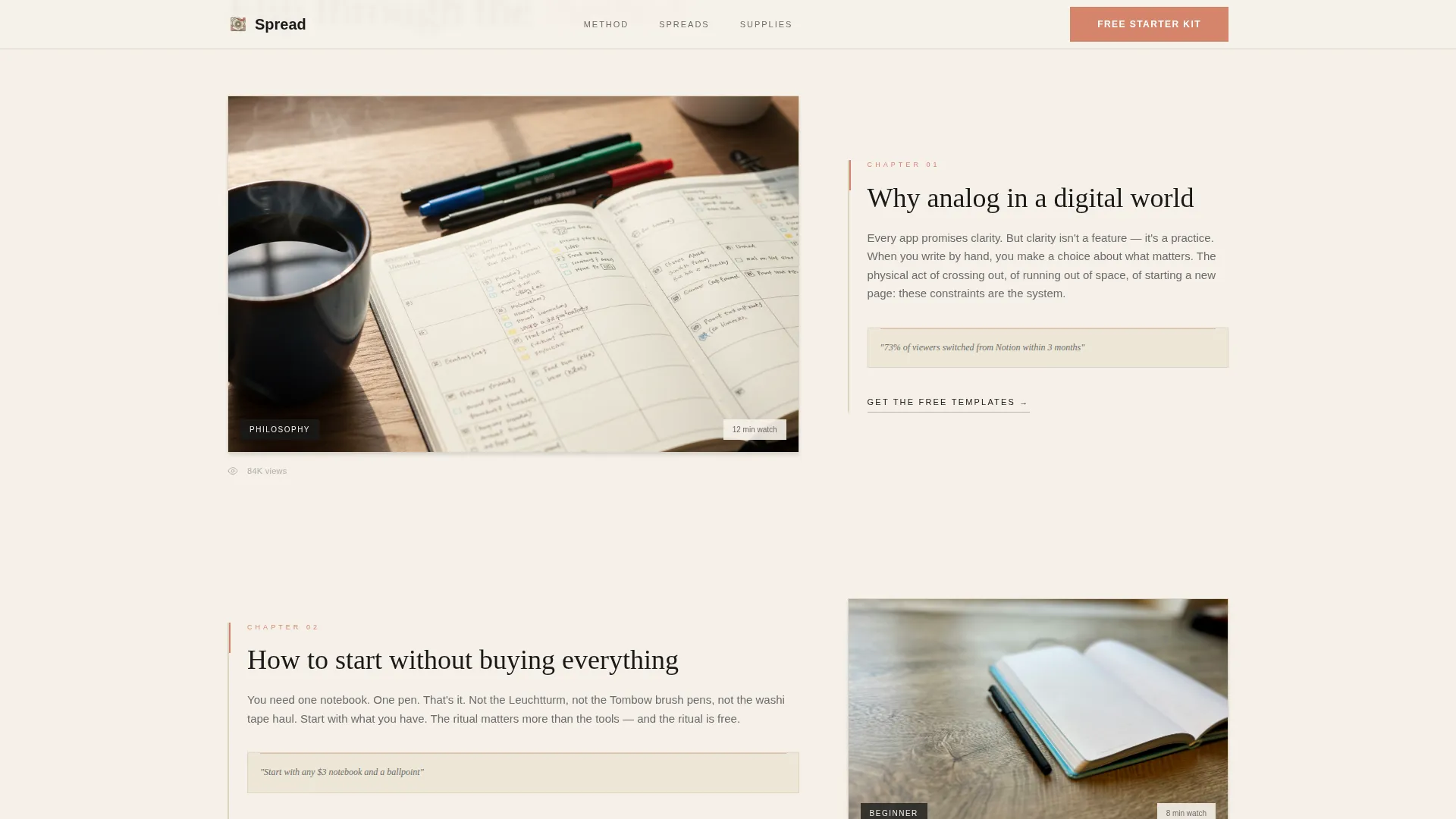 Craft & Hobby Blog Complete Blog Website Template